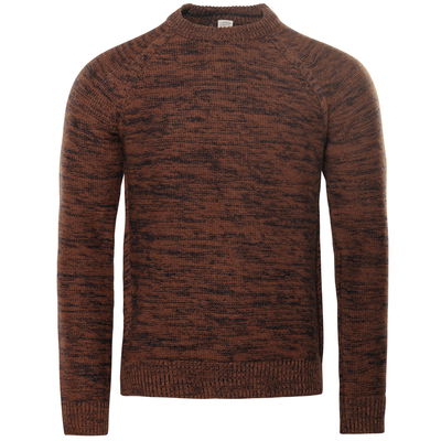 Tröja ekologisk ull brun