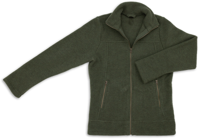 Jacka Ullfleece Herr, olivgrön