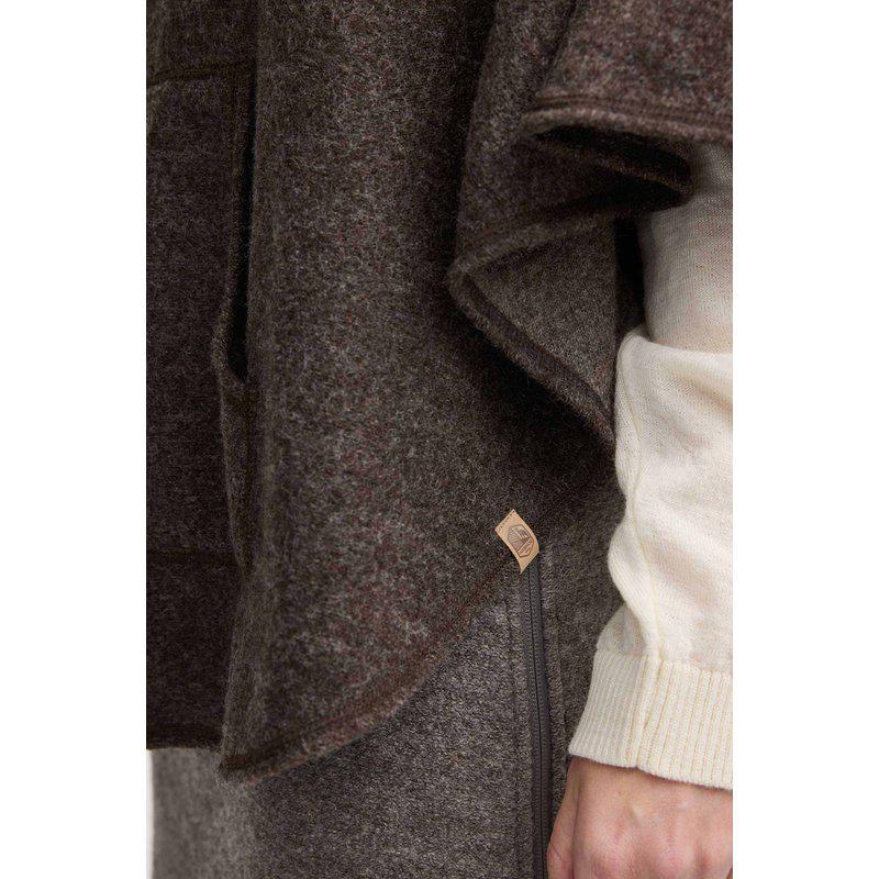 Poncho ull Dam, Nutmeg