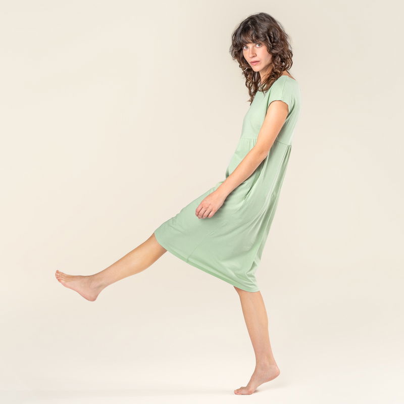 Nattlinne Bomull, Grön