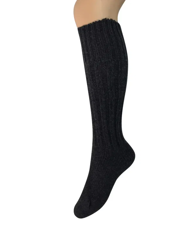 Raggsockor med Långt Skaft, Natursvart