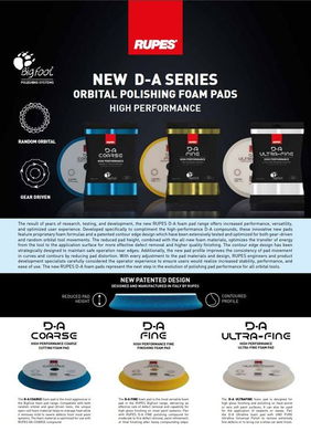 Rupes - D-A Fine Polishing Foam Pad 6" (150/180mm)