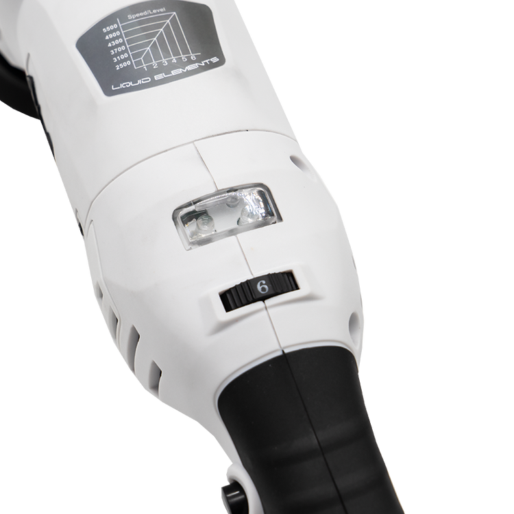 Liquid Elements T2500 8mm Excenter Poleringsmaskin ink vÃ¤ska