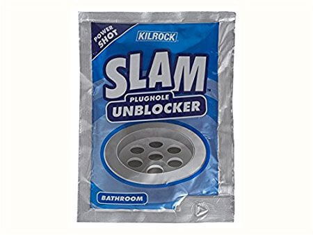 Killrock Slam Plughole Unblocker - Bathroom 80g