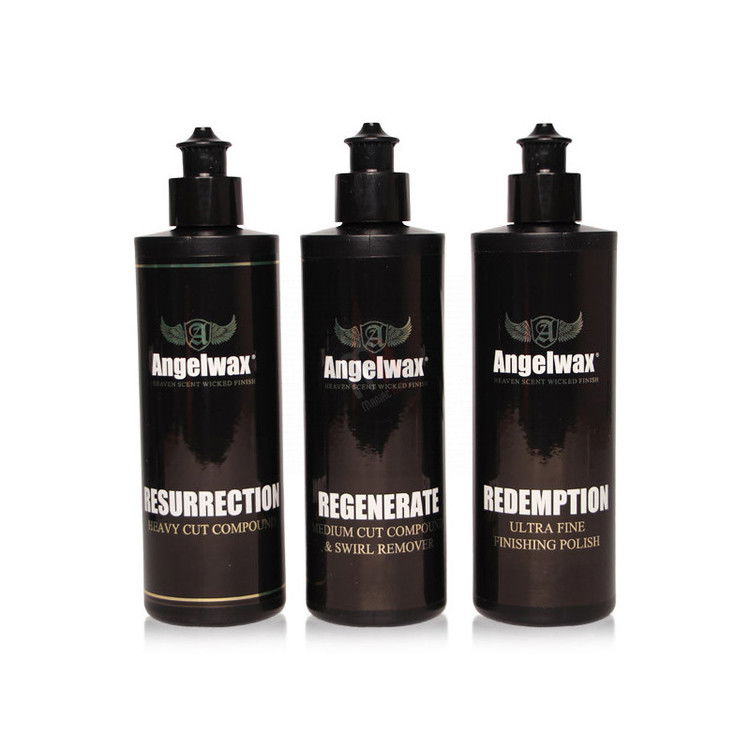 Angelwax Polermedel Paket 250ml  (Resurrection, Regenerate & Redemption)