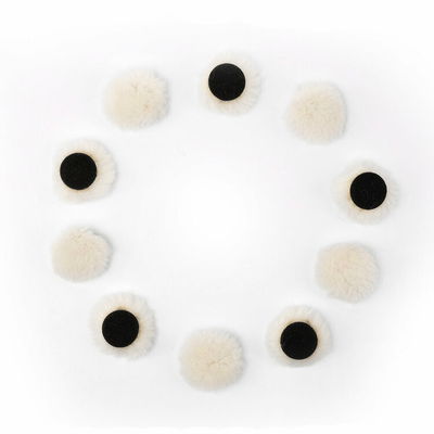 MaxShine Mini Polisher System Accessories Long Wool Pad (10-Pack)