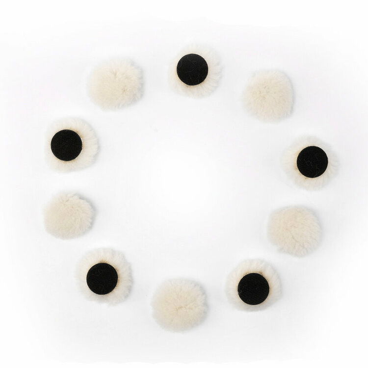 MaxShine Mini Polisher System Accessories Long Wool Pad (10-Pack)