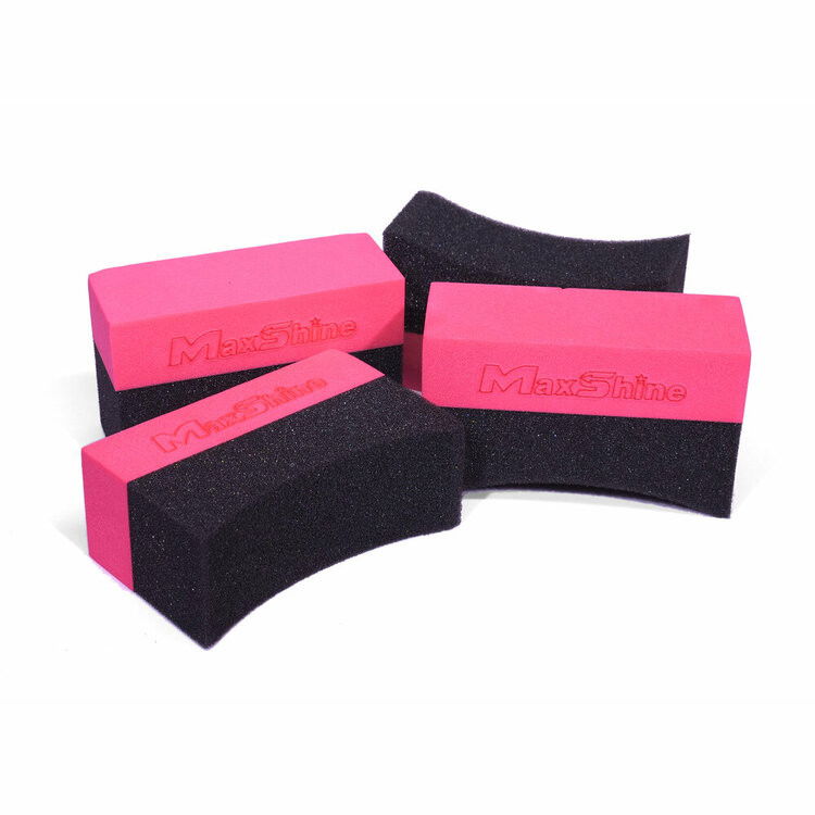 MaxShine Tire Dressing Applicator - Curved