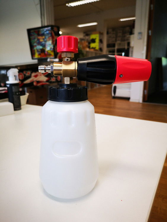 Foam Gun 2.0 (Skumlans) Komplett med adapter till din tvÃ¤tt