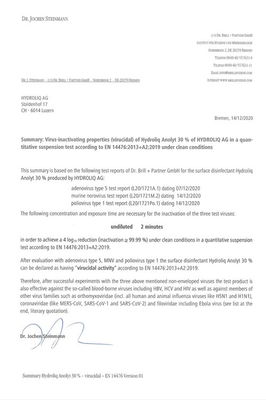 Hydroliq Water Car Aerosol (Fordonsdesinfektion)