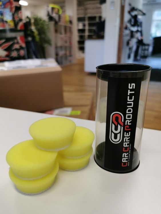 Yellow Medium Foam Pad 1,5" (35/45mm) 5-pack