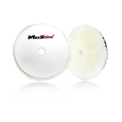 MaxShine - Long Fibered Wool Cutting Pad 3"