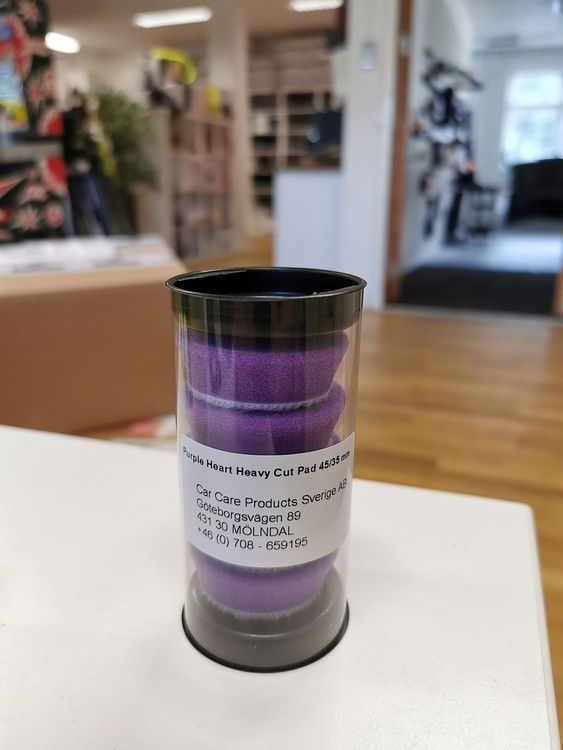 Purple Heart Heavy Cut Foam Pad 1,5" (35/45mm) 5-pack