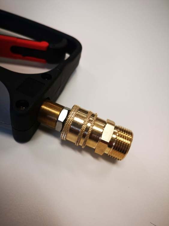 Spollanssystem (Spolhandtag & Skumlans)