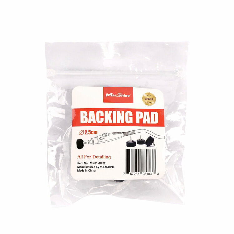 MaxShine Mini Polisher System Accessories Backing Pad 25mm