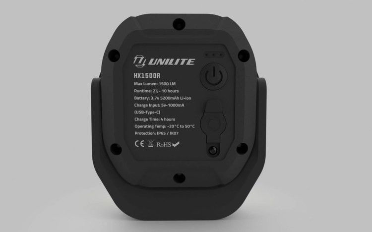 Unilite - Rechargeable LED Work Light (HX1500R)