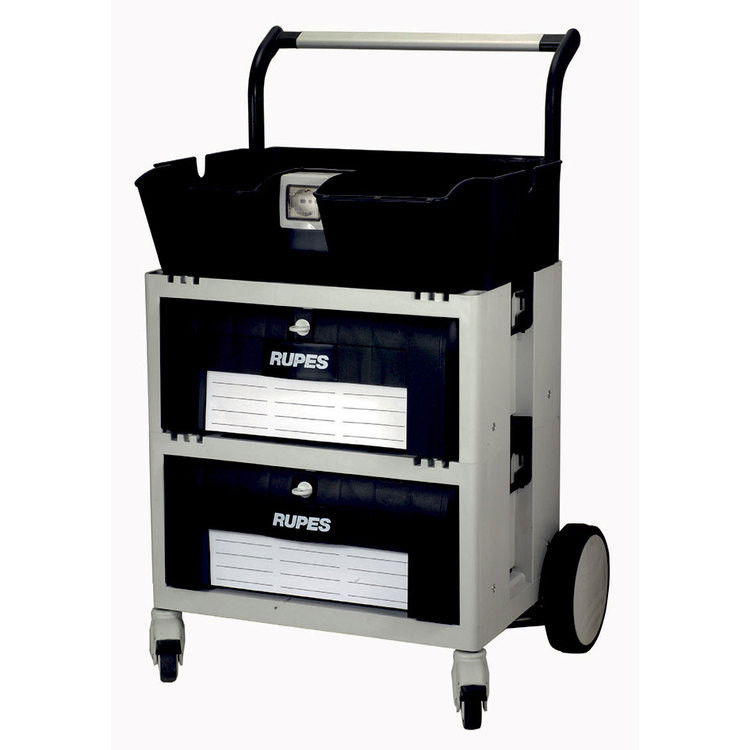 Rupes - Polervagn Small (Med Eluttag och 2 LÃ¥dor)