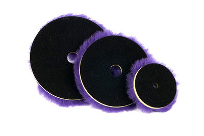 MaxShine - Purple Wool Cutting Pad 3"