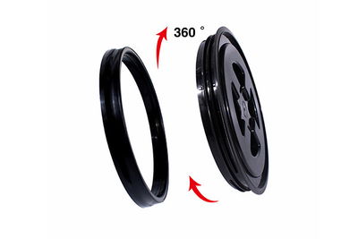 MaxShine Cross Bucked Lid