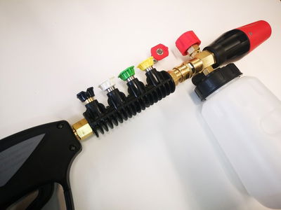 Spollanssystem (Spolhandtag & Skumlans)