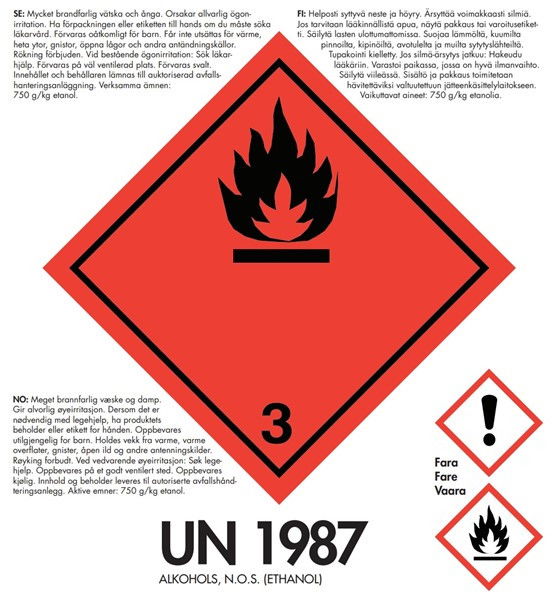 Arom Dekor  Handsteril 1L