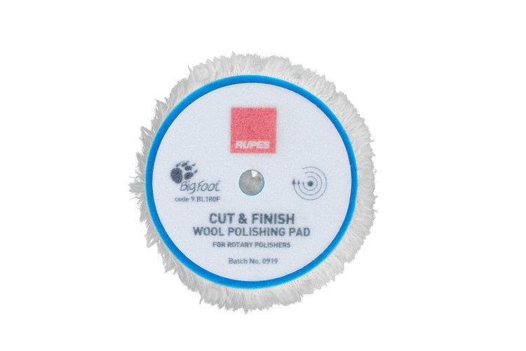 Rupes - Cut & Finish Rotary Wool Polishing Pad 5" (130/150mm)