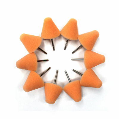 MaxShine Mini Polisher System Accessories Small Orange Polishing Pad (10-Pack)