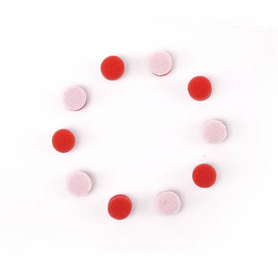 MaxShine Mini Polisher System Accessories Small Red Polishing Pad (10-Pack)