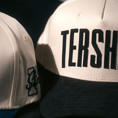 Baseball keps - Alcantara - Off-White/Brun