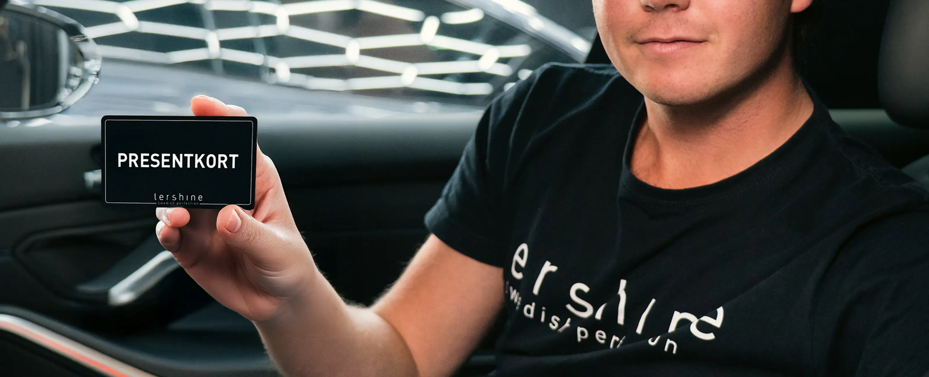 Tershine presentkort – digital gåva för bilvårdsentusiaster