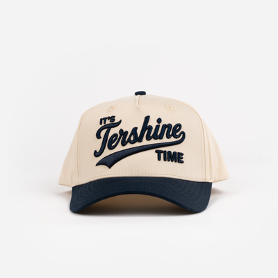 Baseball keps - Tershine Time - Off-White/Navy