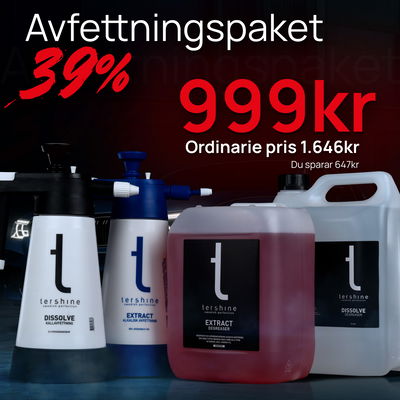 BLACK WEEK - Avfettningspaket