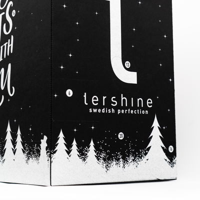 Adventskalender från tershine innehållandes massa härliga bilvårdsprodukter och limiterade full size produkter
