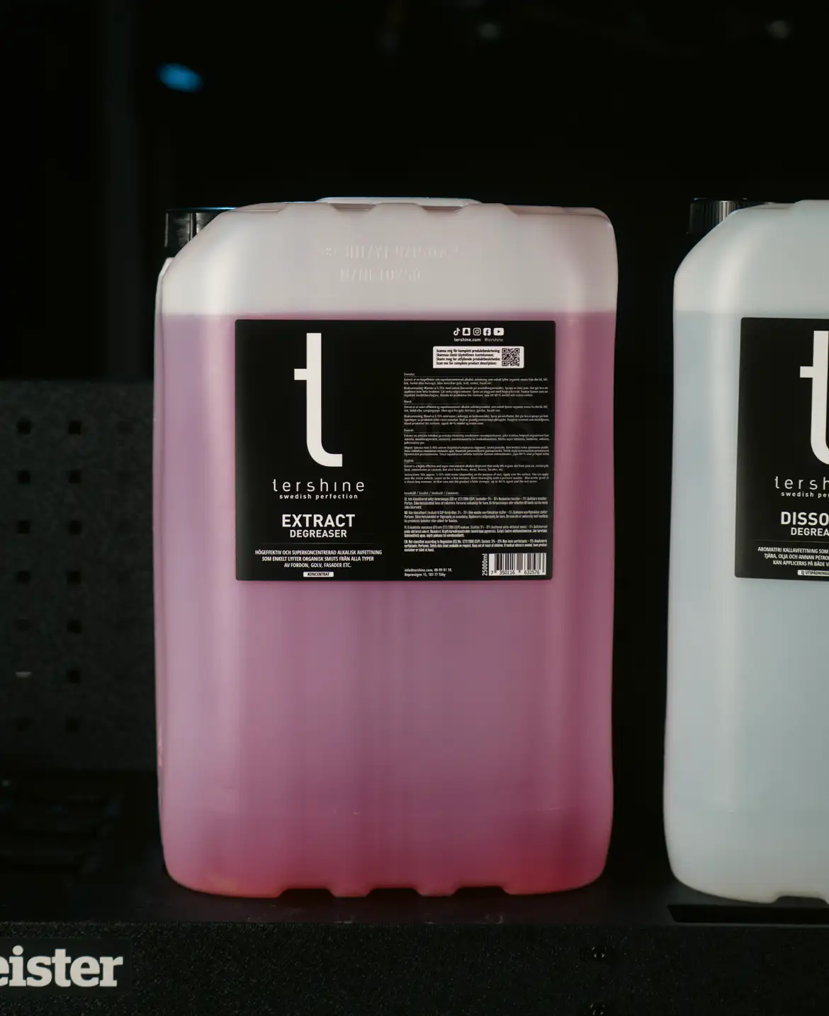 Tershine 25-liters bilvårdsprodukter – storpack för professionella resultat