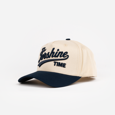 Baseball keps - Tershine Time - Off-White/Navy