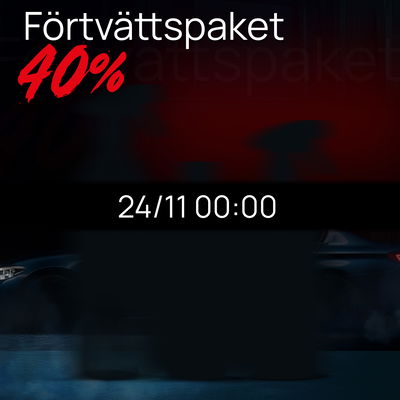 BLACK WEEK - Förtvättspaket