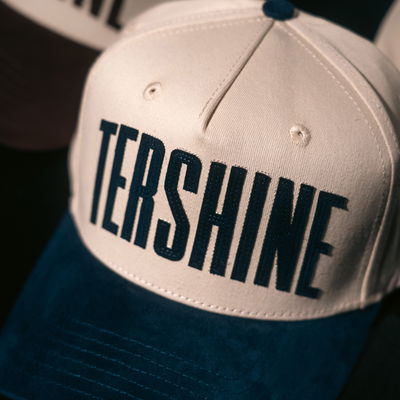 Baseball keps - Alcantara - Off-White/Navy