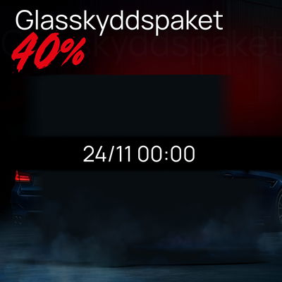 BLACK WEEK - Glasskyddspaket