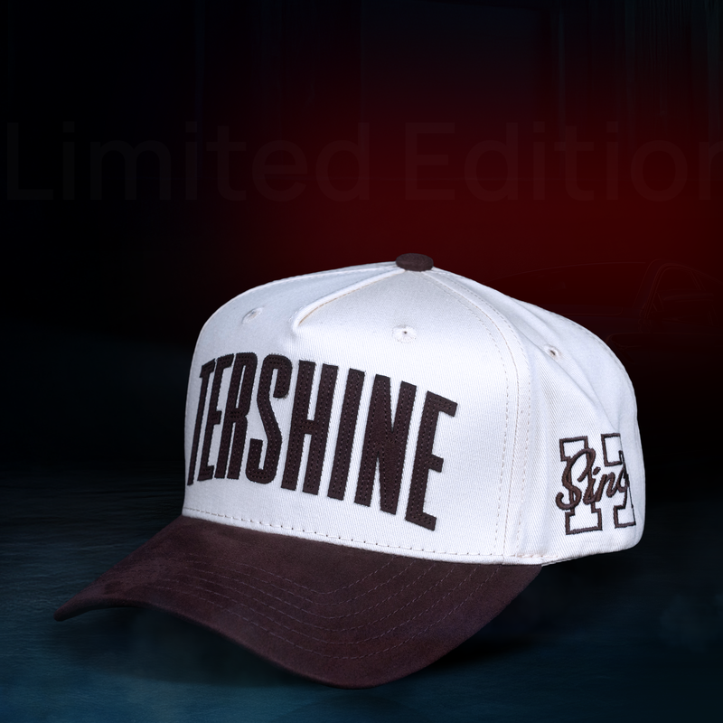 Baseball keps - Alcantara - Off-White/Brun