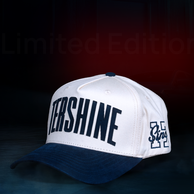 Baseball keps - Alcantara - Off-White/Navy