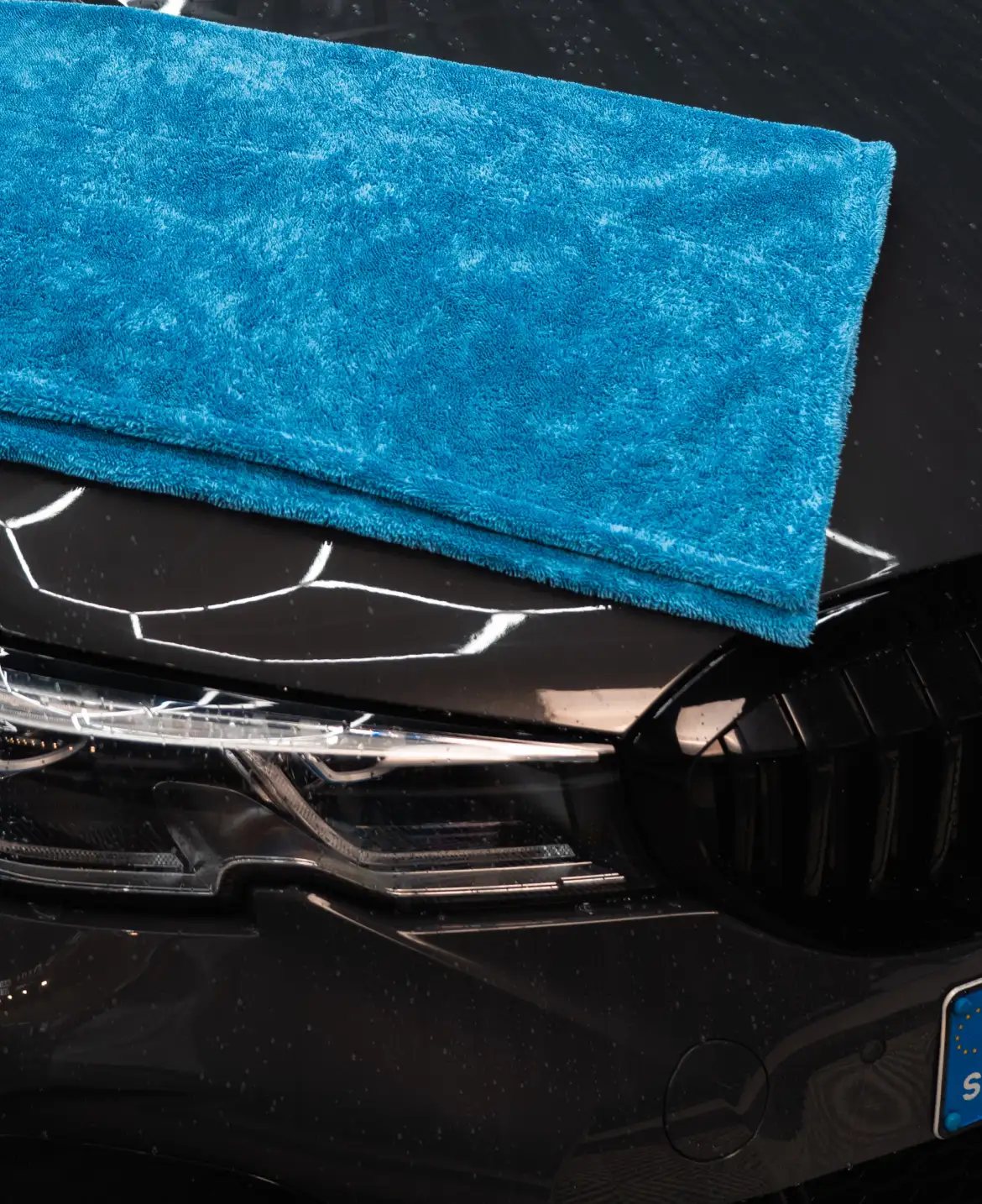 Mikrofiberdukar för interiör, glas och lack