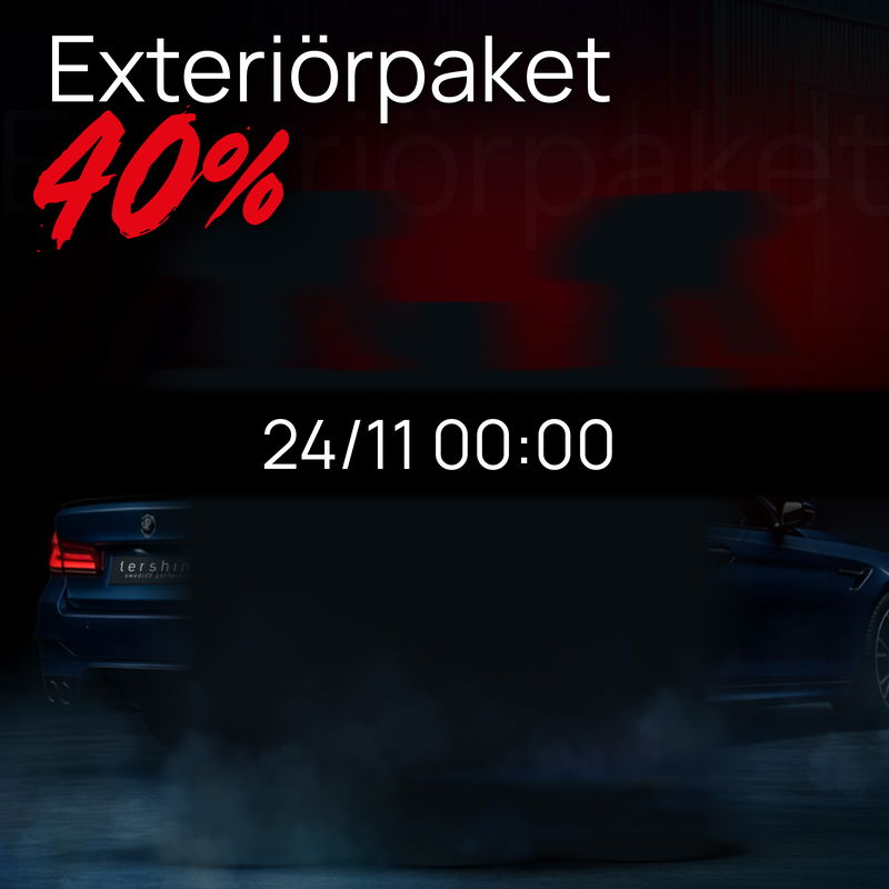 BLACK WEEK - Exteriörpaket