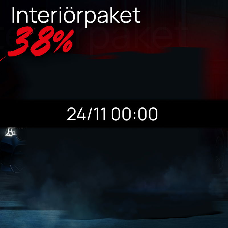 BLACK WEEK - Interiörpaket