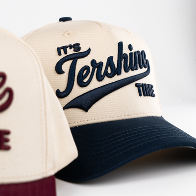 Baseball keps - Tershine Time - Off-White/Navy