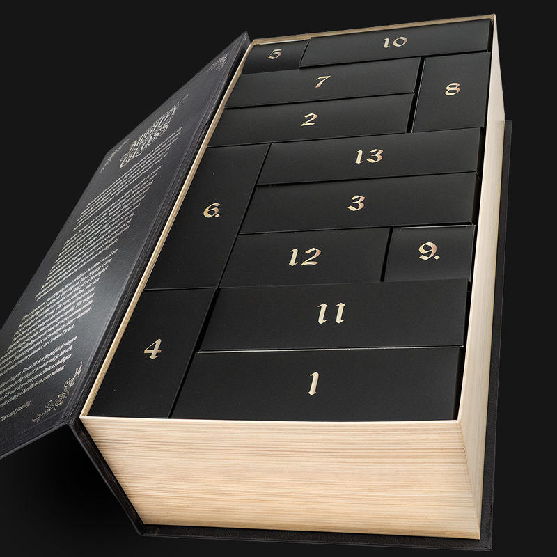 The Mighty Book of Gloss öppnad julkalender