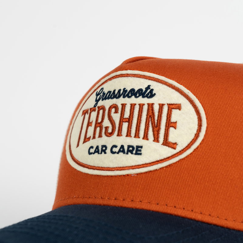 Trucker keps - Grassroots - Blå/Orange