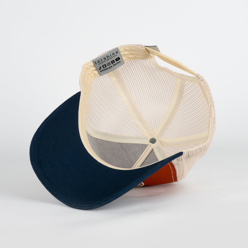 Trucker keps - Grassroots - Blå/Orange