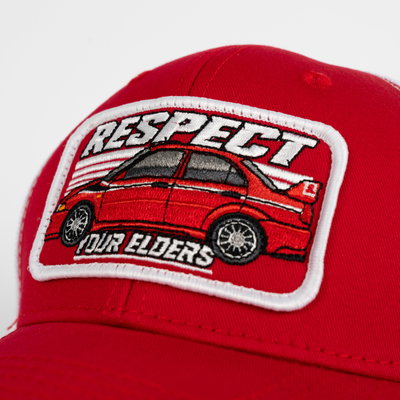 Keps - Respect Your Elder - Röd