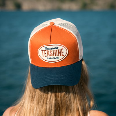 Trucker keps - Grassroots - Blå/Orange