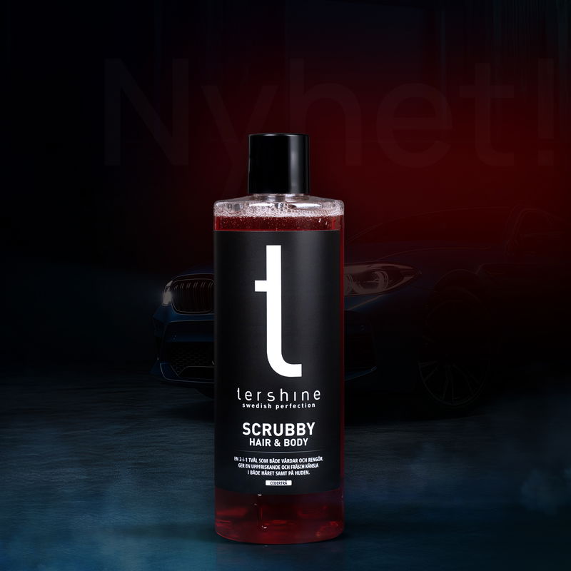 Scrubby Cederträ - Hårschampo & Duschtvål
